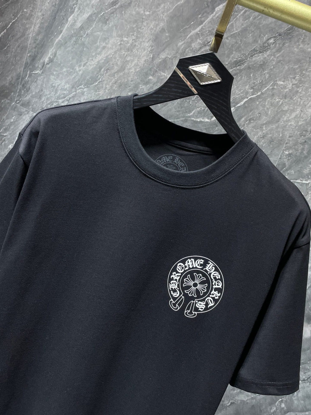 Chrome Hearts Horseshoe Sanskrit Glow In Dark Short Sleeve Tee Unisex