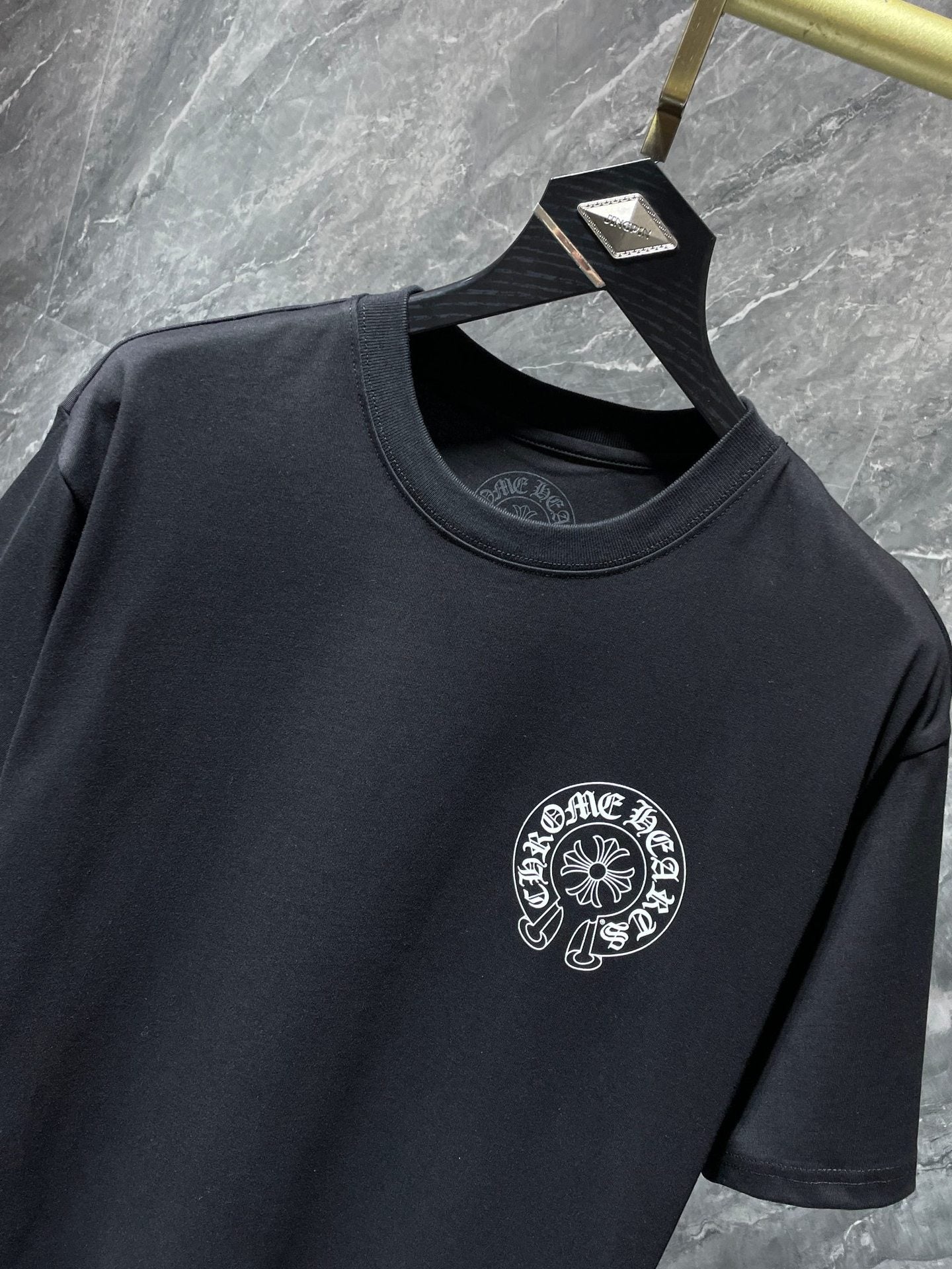 Chrome Hearts Horseshoe Sanskrit Glow In Dark Short Sleeve Tee Unisex