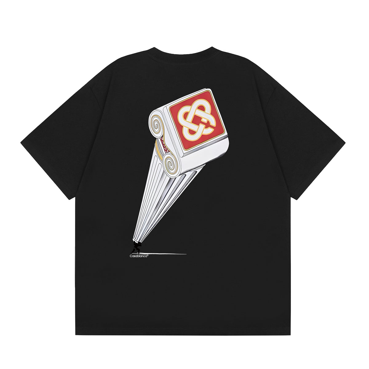 Casablanca Multi‑Artwork Vintage Graphic Oversized Tee Streetwear