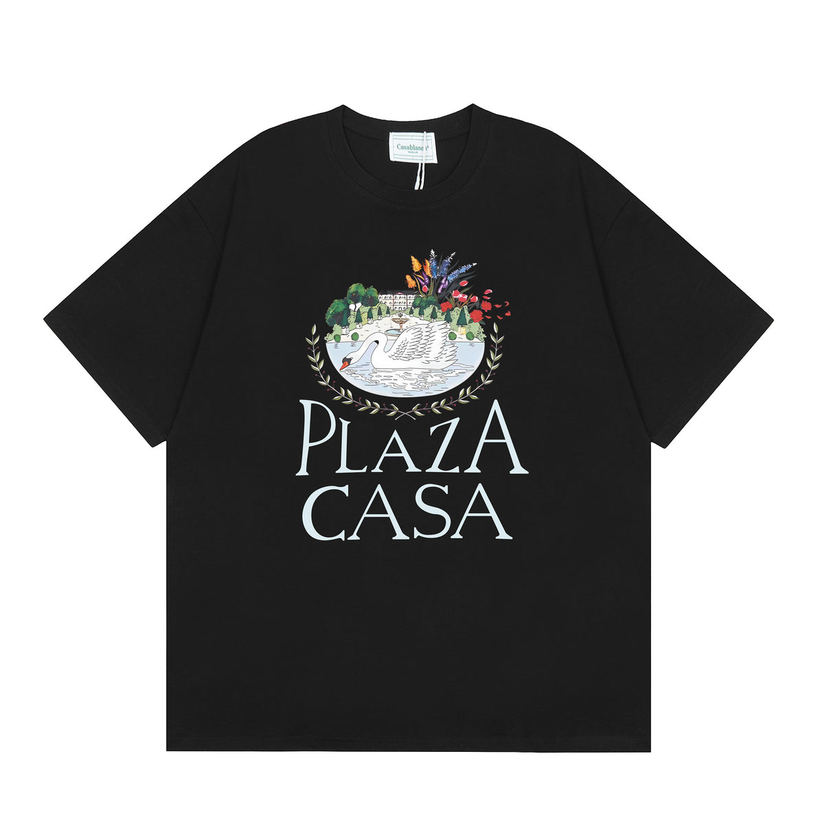 Casablanca Multi‑Artwork Vintage Graphic Oversized Tee Streetwear