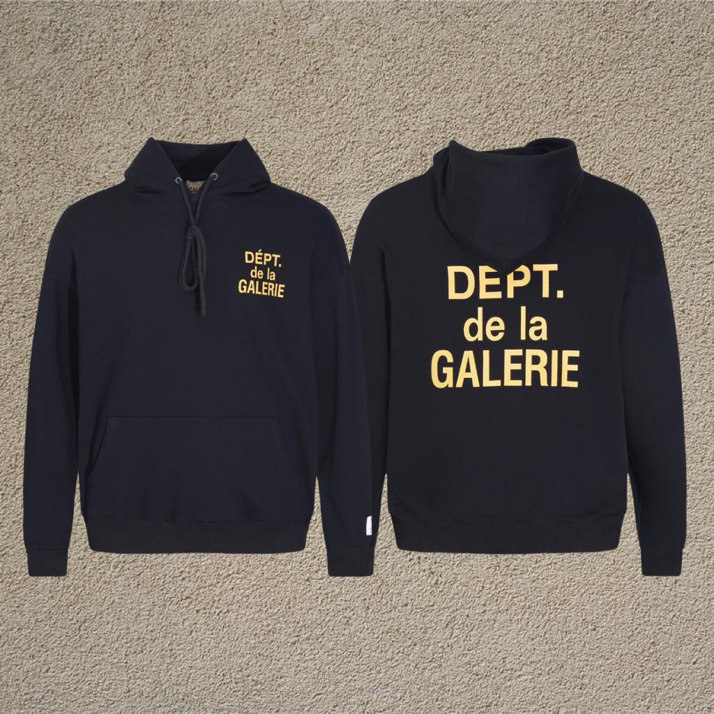 Gallery Dept Letter Print Hoodie Loose Couple Streetwear Sweatshirt