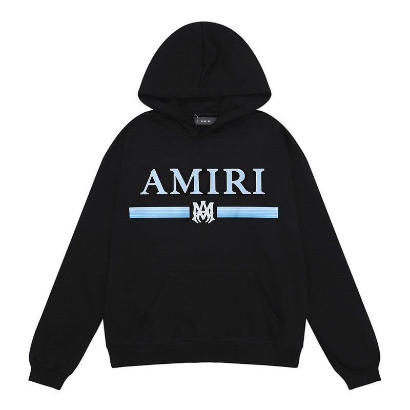 Amiri Letter Graphic Print Hoodie Streetwear Unisex