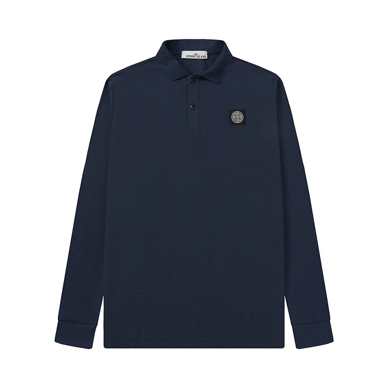Stone Island Compass Patch Short & Long Sleeve Polo Shirt Streetwear