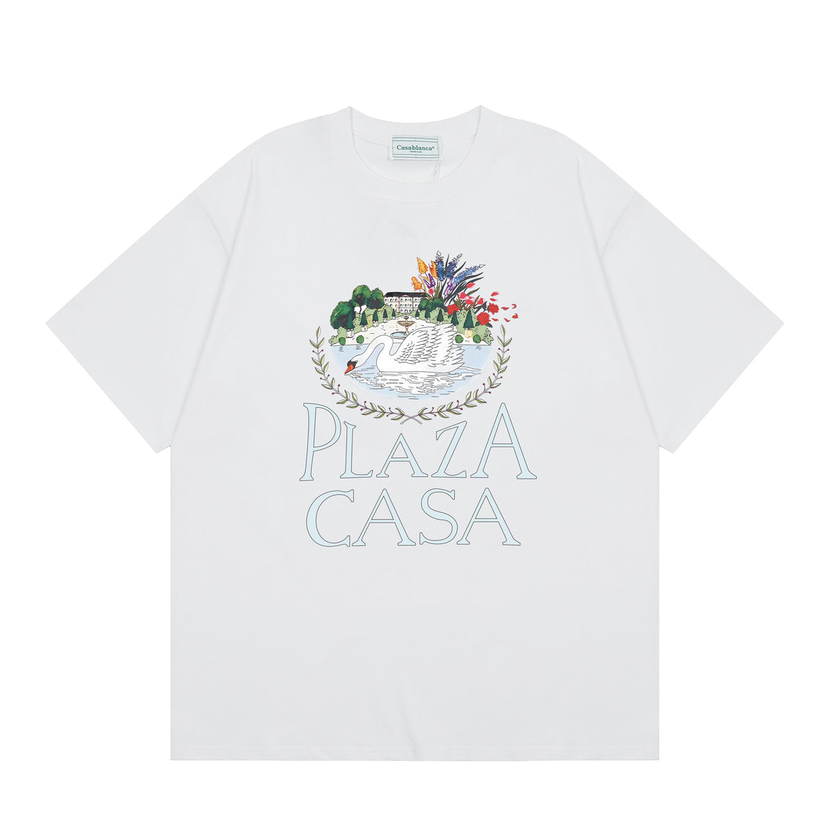 Casablanca Multi‑Artwork Vintage Graphic Oversized Tee Streetwear