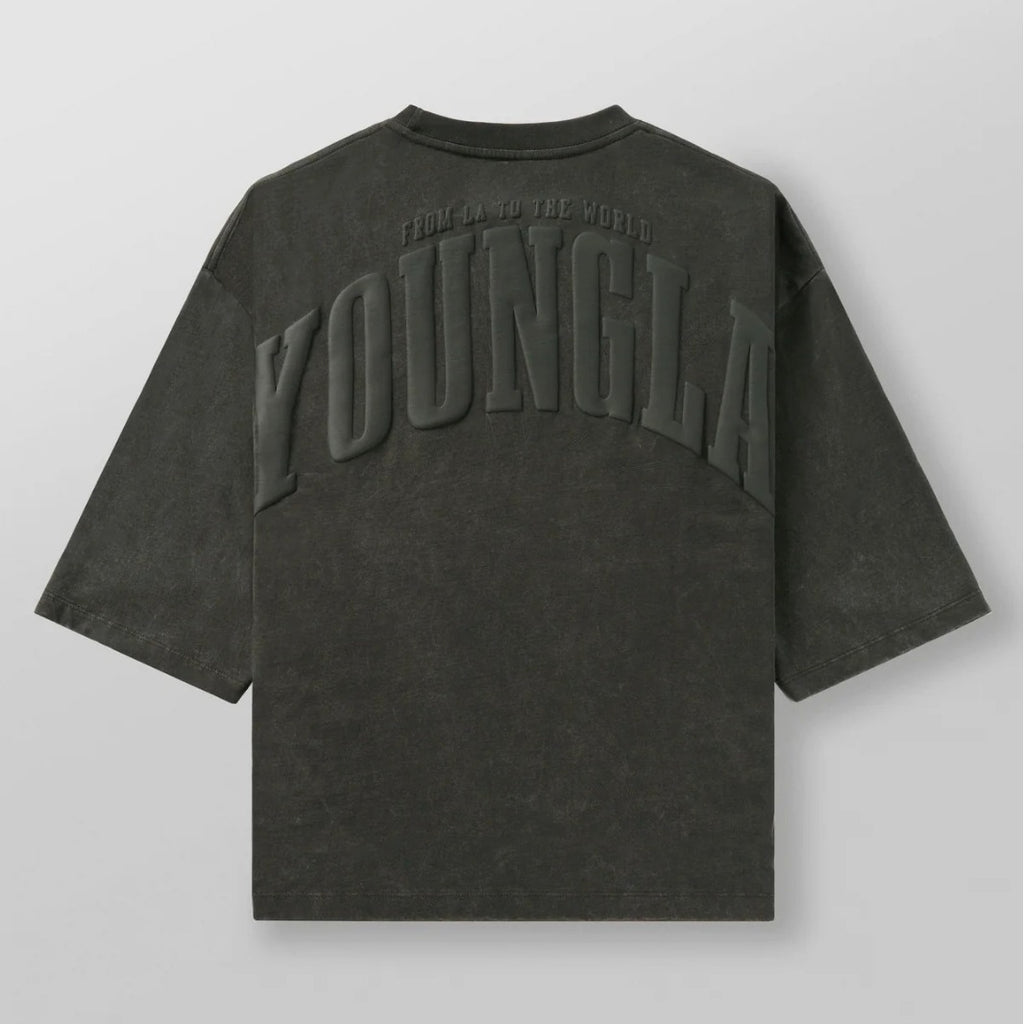 YOUNGLA 4138 Foundation Cropped Tees