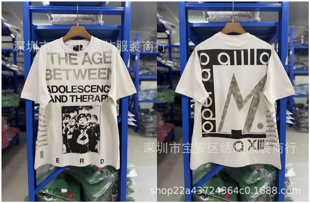 Enfants Riches Deprimes Washed Letter Print Cut Off Tank Top Unisex