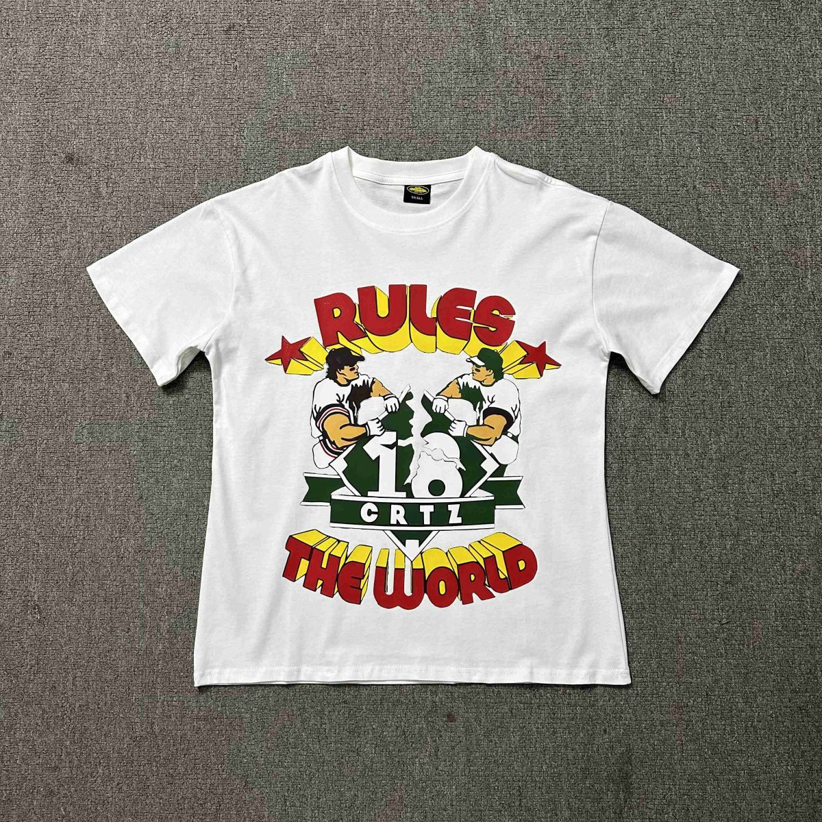 Corteiz Multi‑Logo Graphic Oversized Tee Streetwear Unisex