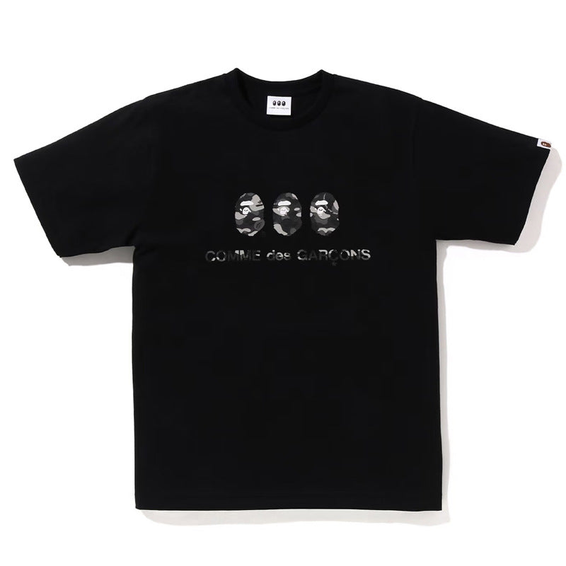 BAPE Ape Head Cartoon Print Loose Unisex Short Sleeve T-Shirt