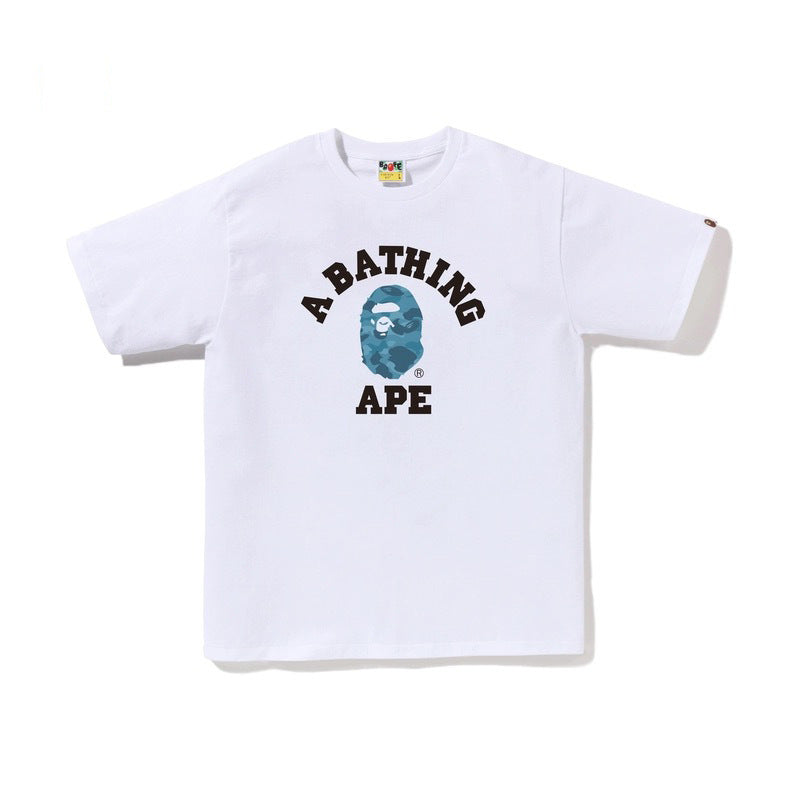 Bape Ape Head Shark Koi Fuji Graphic Oversized Tee Streetwear Unisex