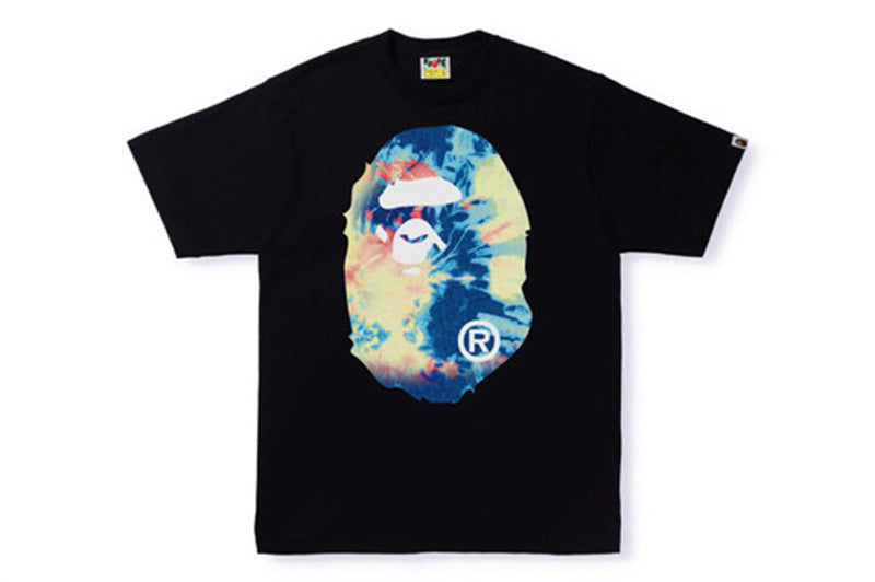 Bape Ape Head Shark Baby Milo Multi‑Print Heavyweight Tee Multi‑Style