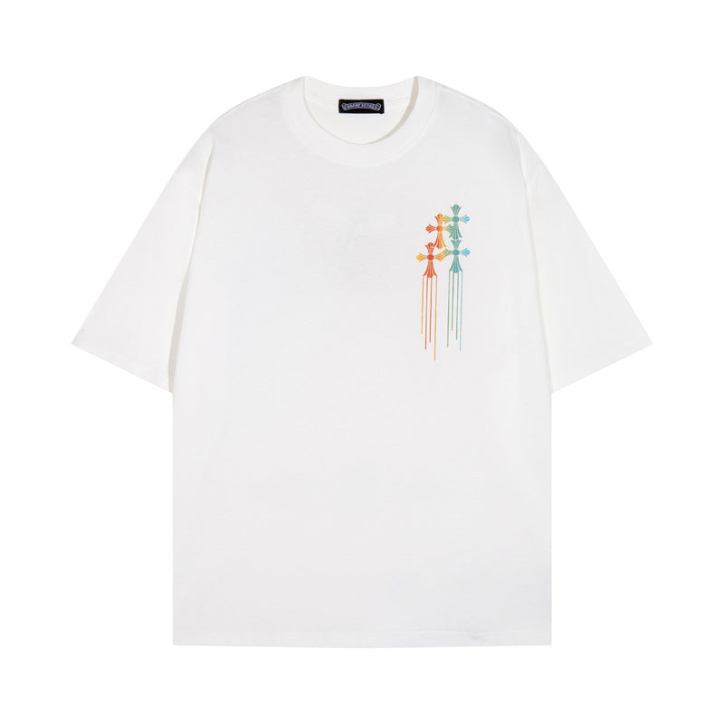 Chrome Hearts Cross Heavyweight Oversized T-Shirt Streetwear Unisex