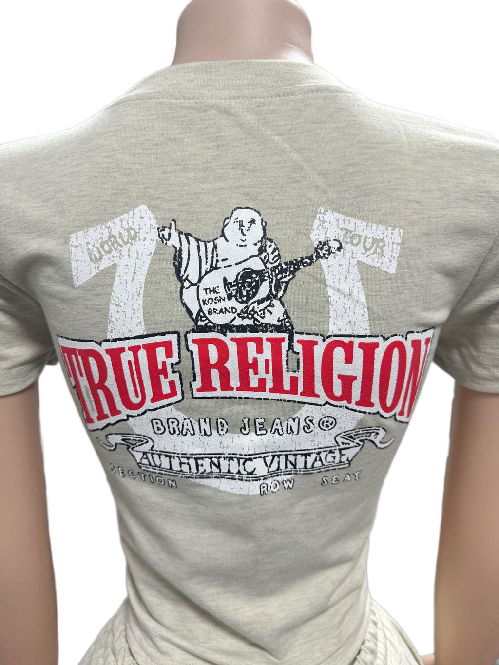 True Religion Horseshoe Graphic Print Tee Shorts 2 Piece Set