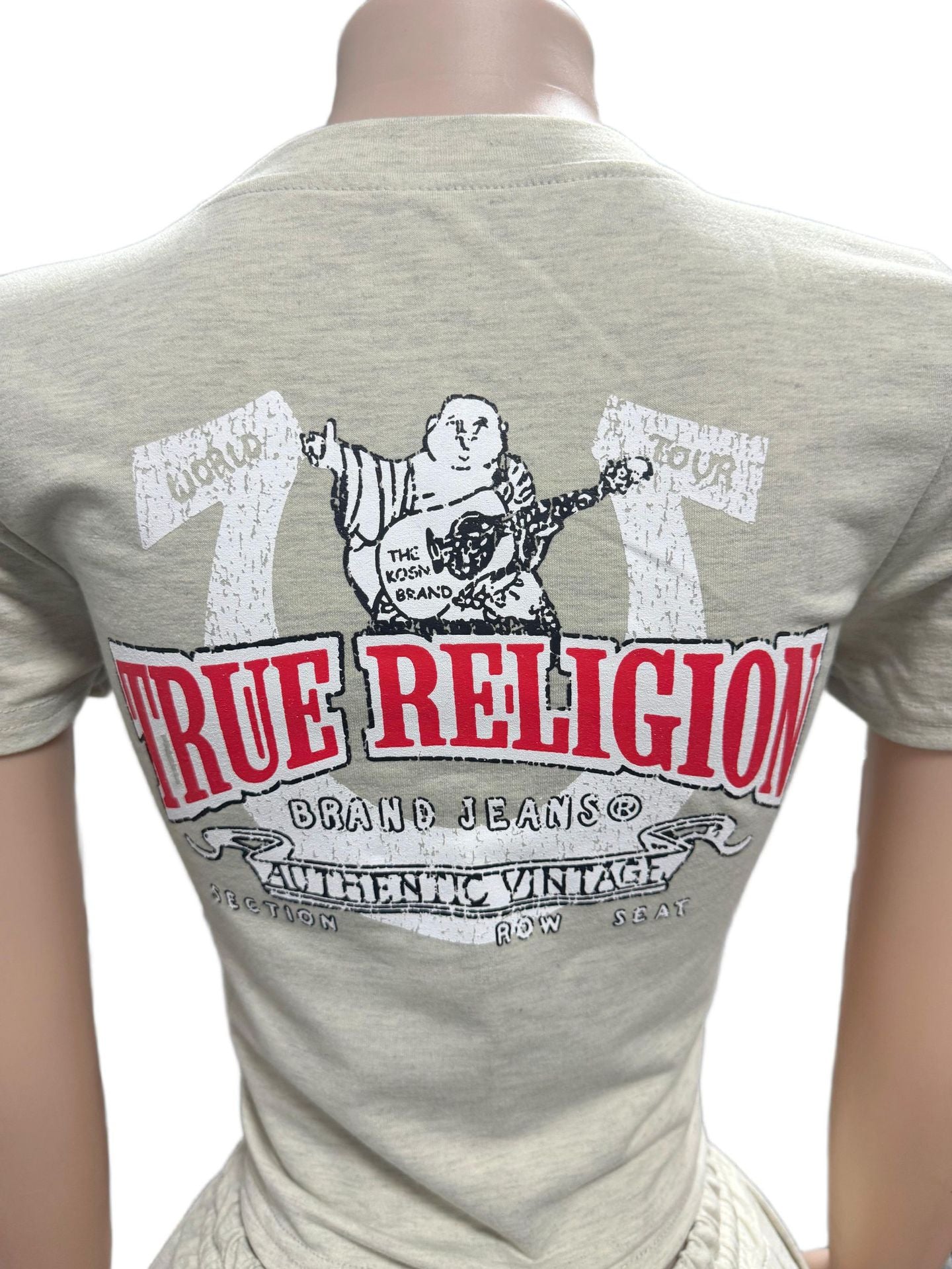 True Religion Horseshoe Graphic Print Tee Shorts 2 Piece Set