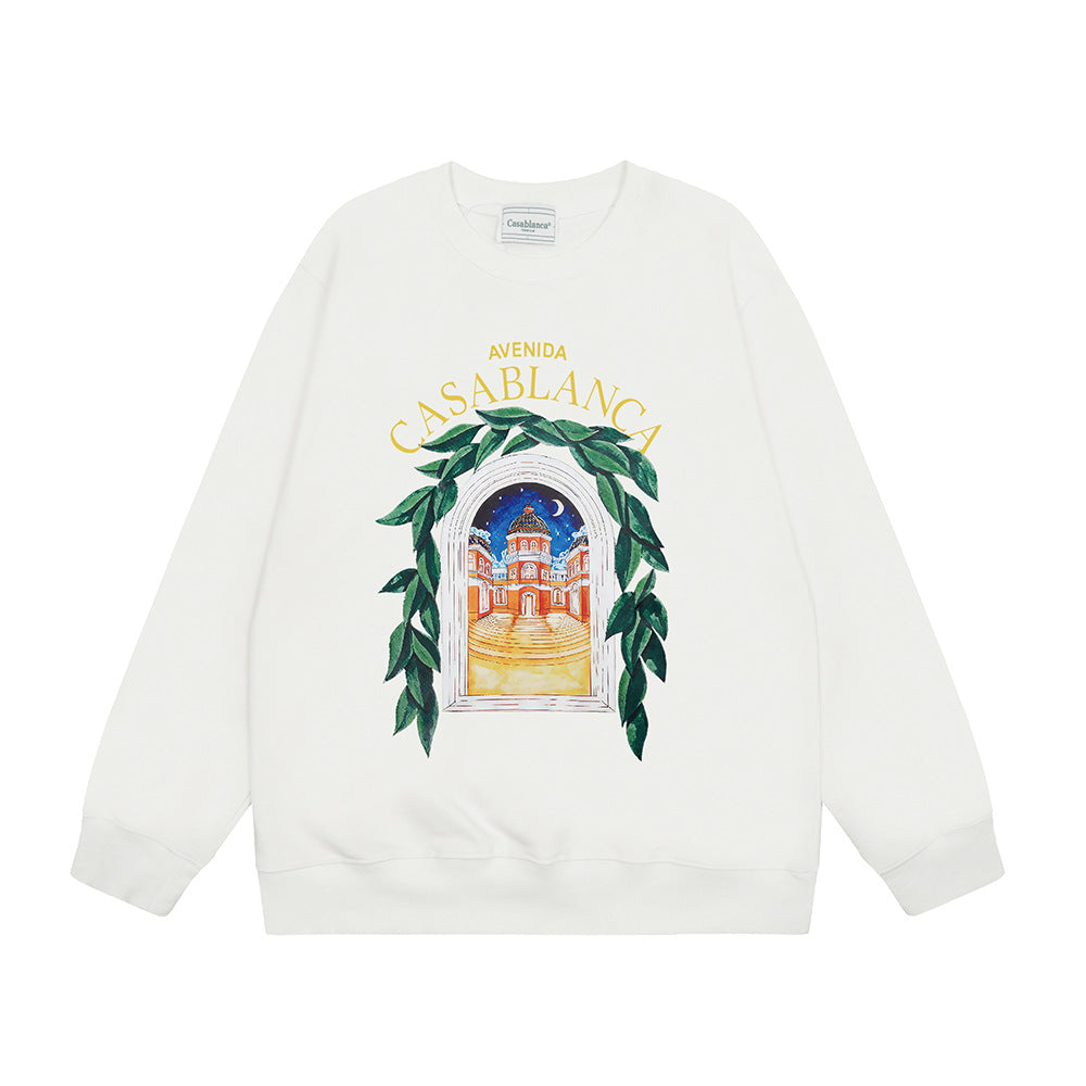 Casablanca Crewneck Sweatshirt Multi Graphic Tennis Club Pullover