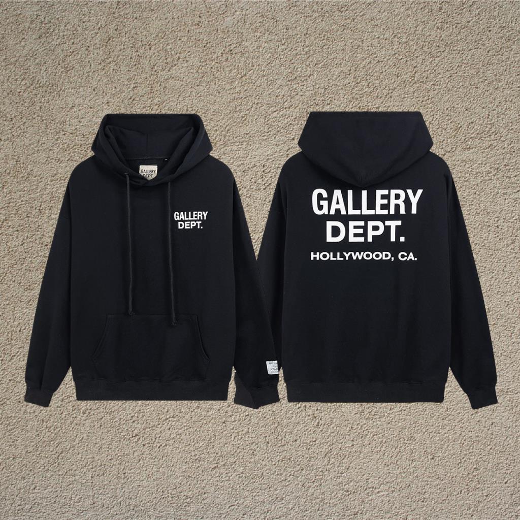 Gallery Dept Letter Print Hoodie Loose Couple Streetwear Sweatshirt