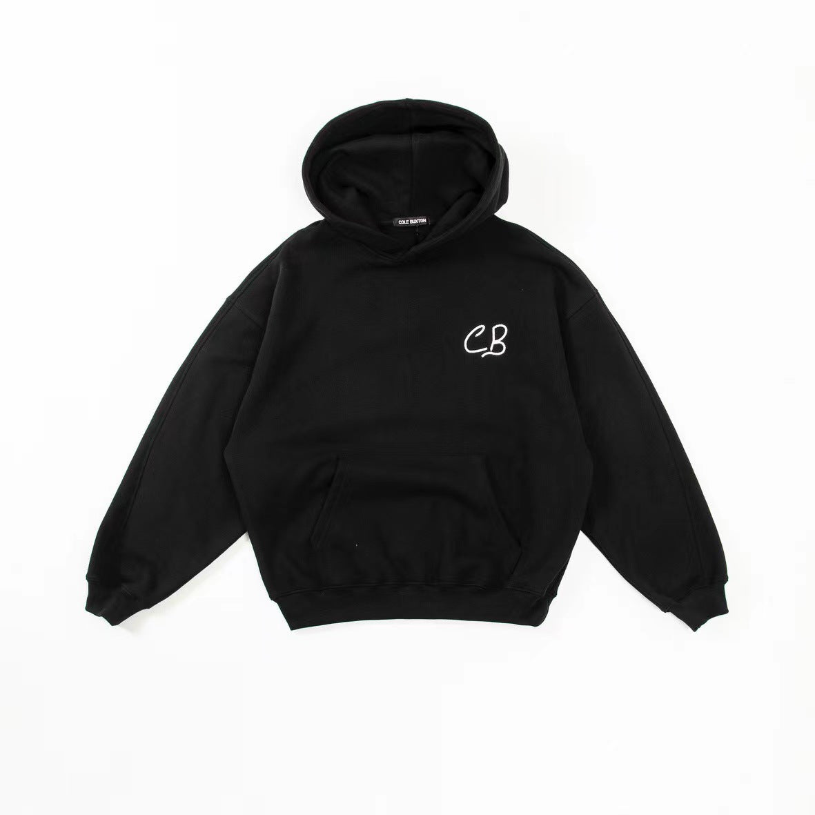 Cole Buxton Logo Hoodie Men Oversized Casual Streetwear Pullover