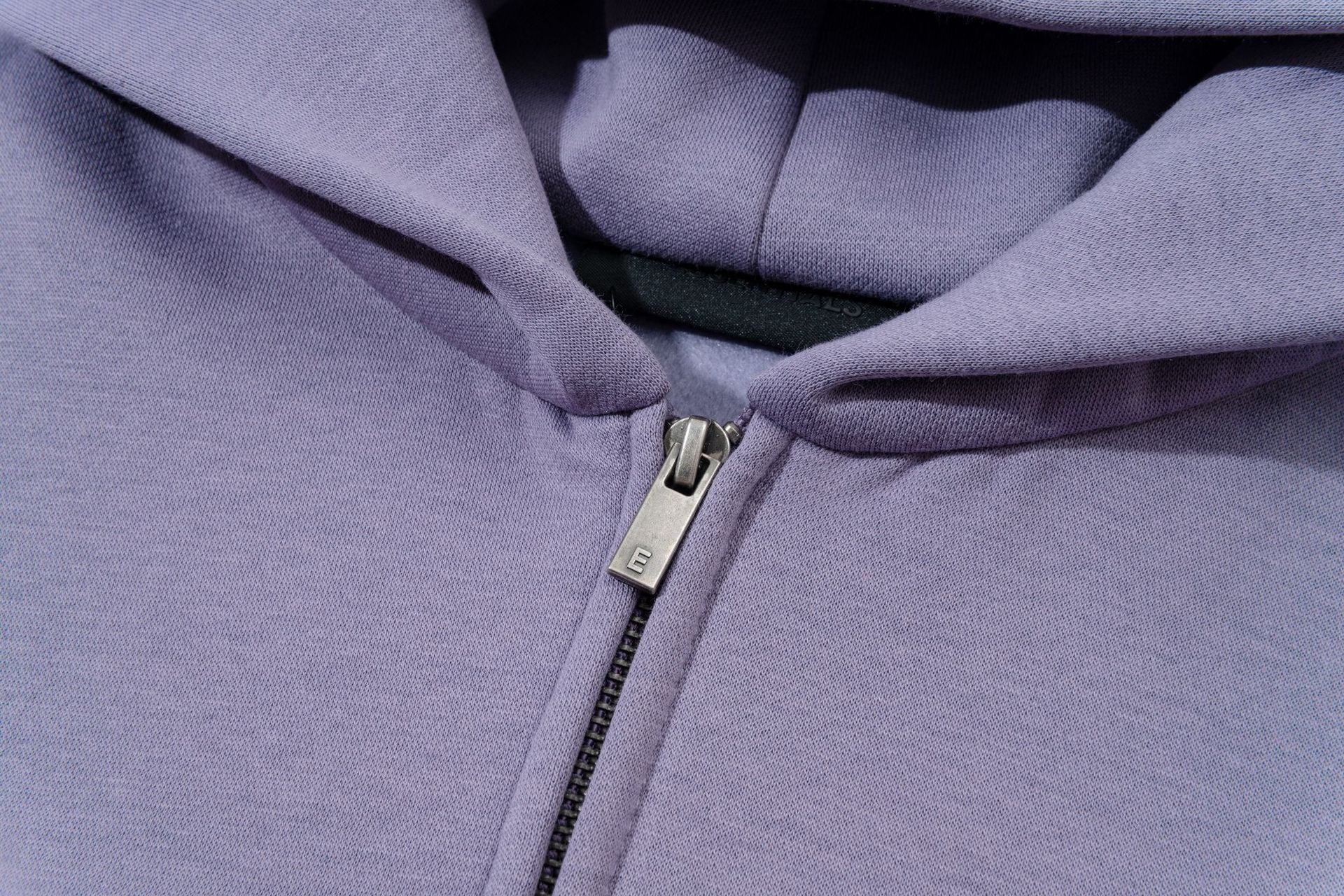 FOG Essentials Emblem Letter Zip Up Hoodie Unisex