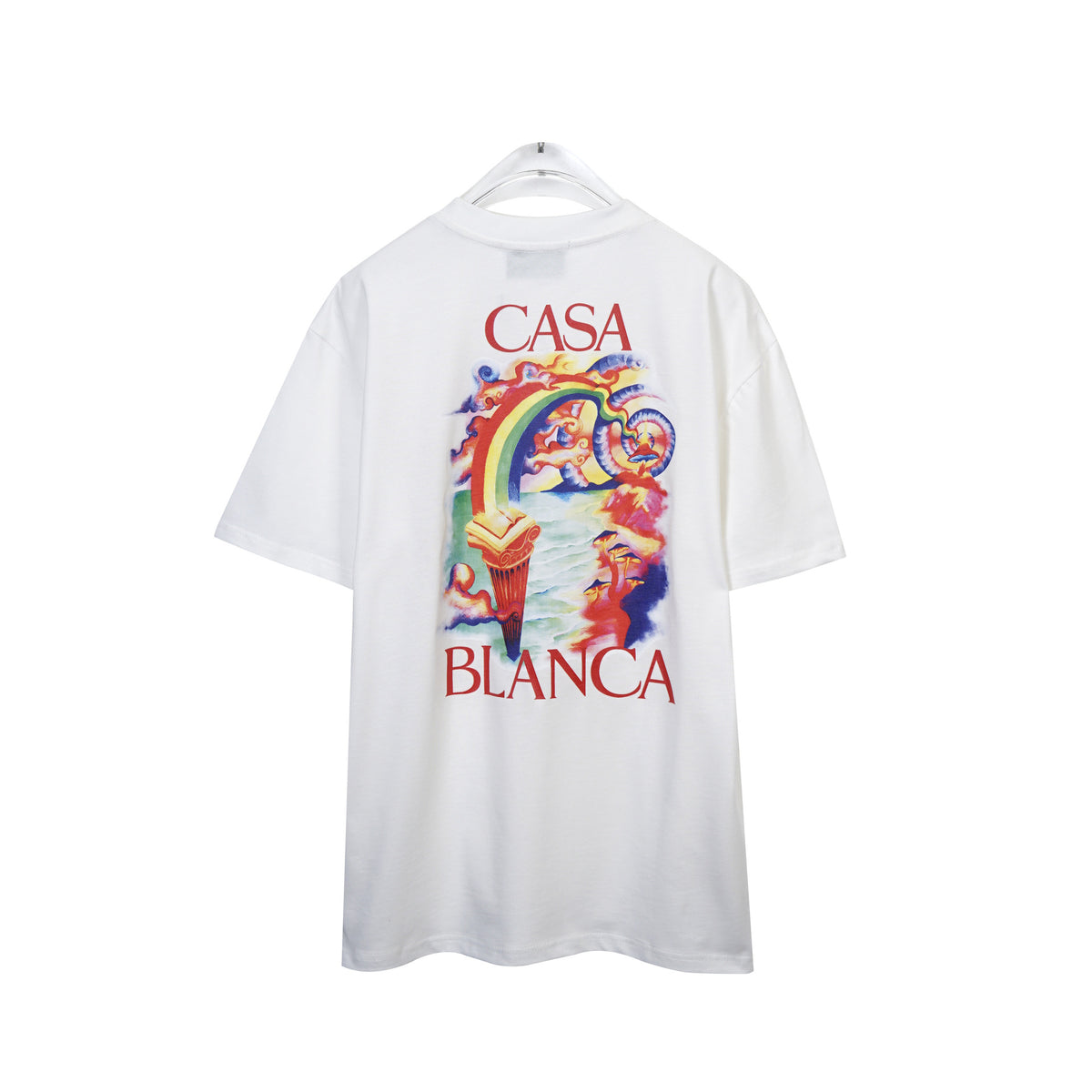Casablanca Art Print Loose Unisex Short Sleeve Graphic T-Shirt