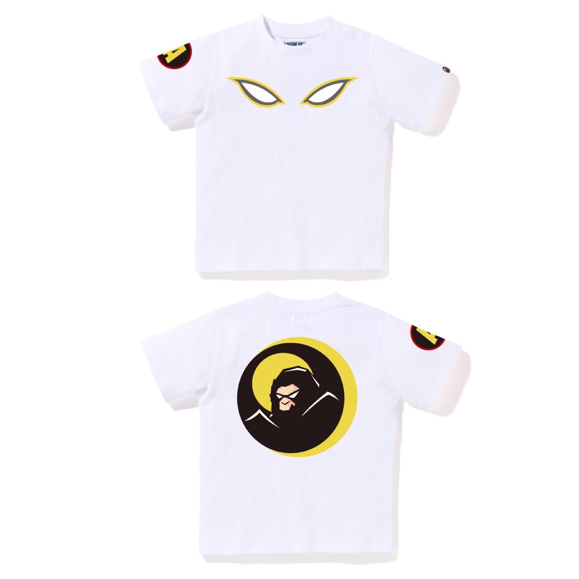BAPE Ape Head Camo Shark Print Crew Neck Short Sleeve T‑Shirt Unisex