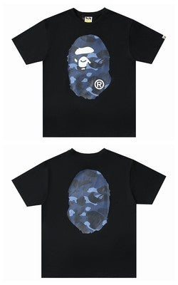 BAPE Ape Head Graphic Print Short Sleeve Tee Streetwear Unisex