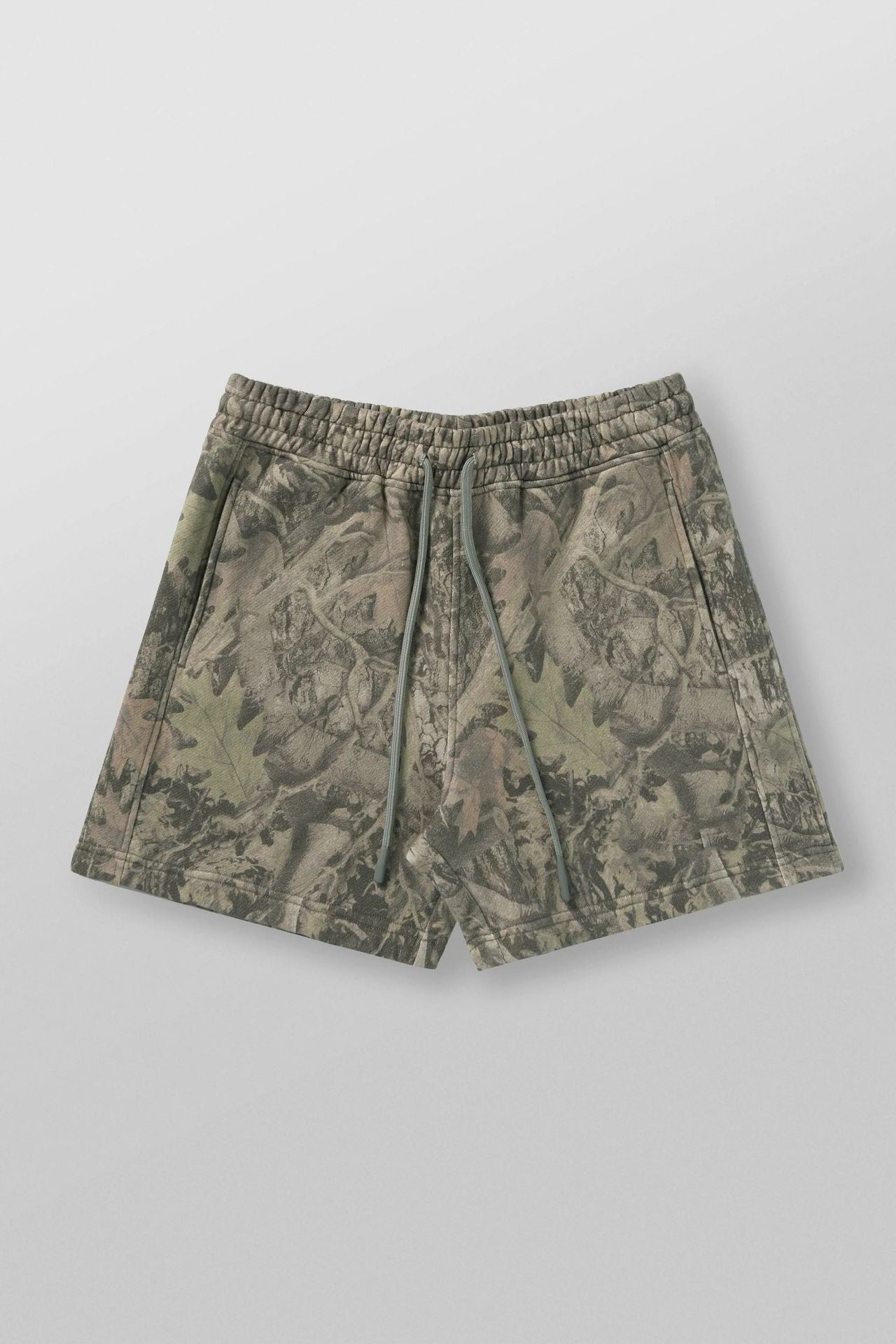 YOUNGLA 1118 Tree Camo Cotton Shorts