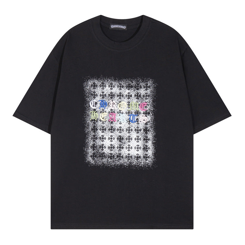 Chrome Hearts Cross Heavyweight Oversized T-Shirt Streetwear Unisex