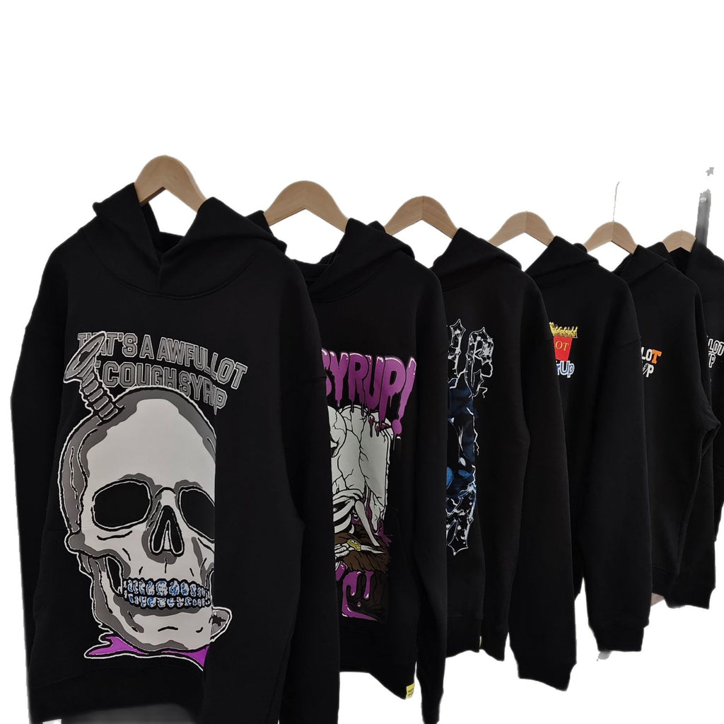That's A Awful Lot Of Cough Syrup Graphic Hoodie Streetwear Pullover