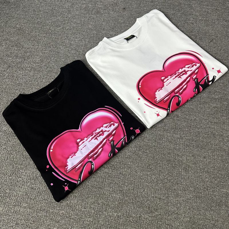 Corteiz Logo Letter Print Crew Neck Short Sleeve T‑Shirt Unisex