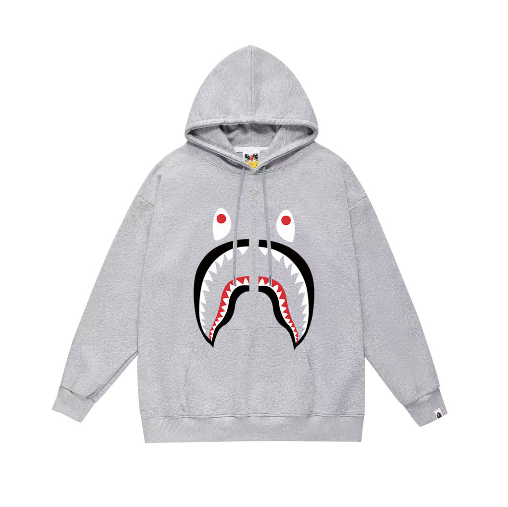 Bape Camo Ape Head Graphic Vintage Washed Oversized Hoodie Streetwear