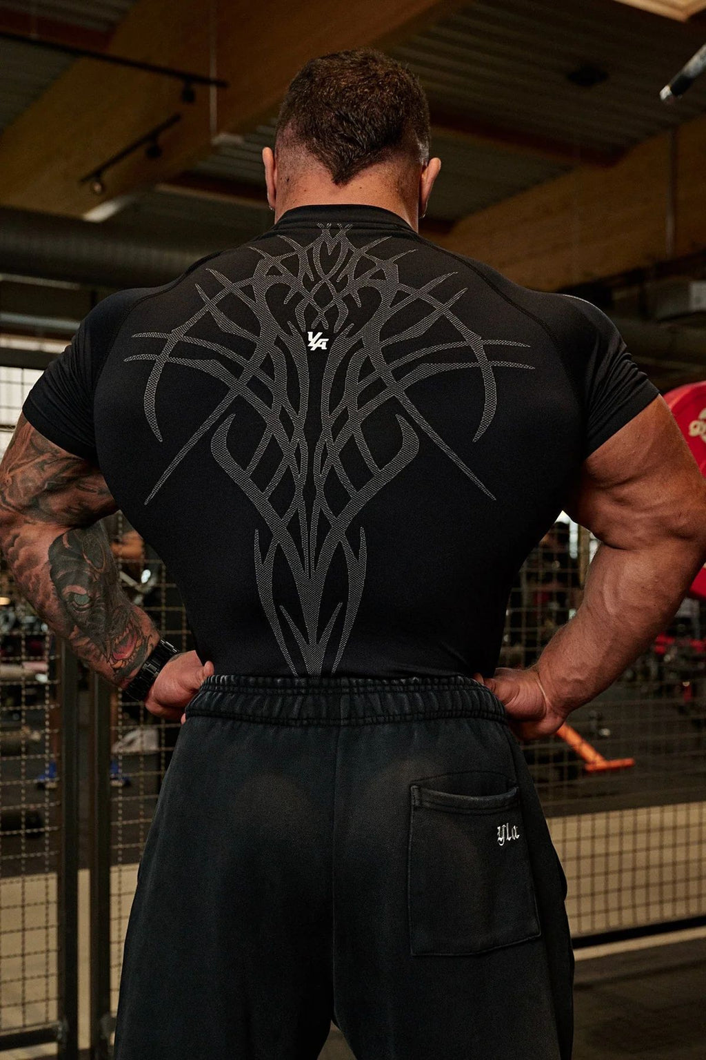 YOUNGLA 4067 Gothic Compression Tees