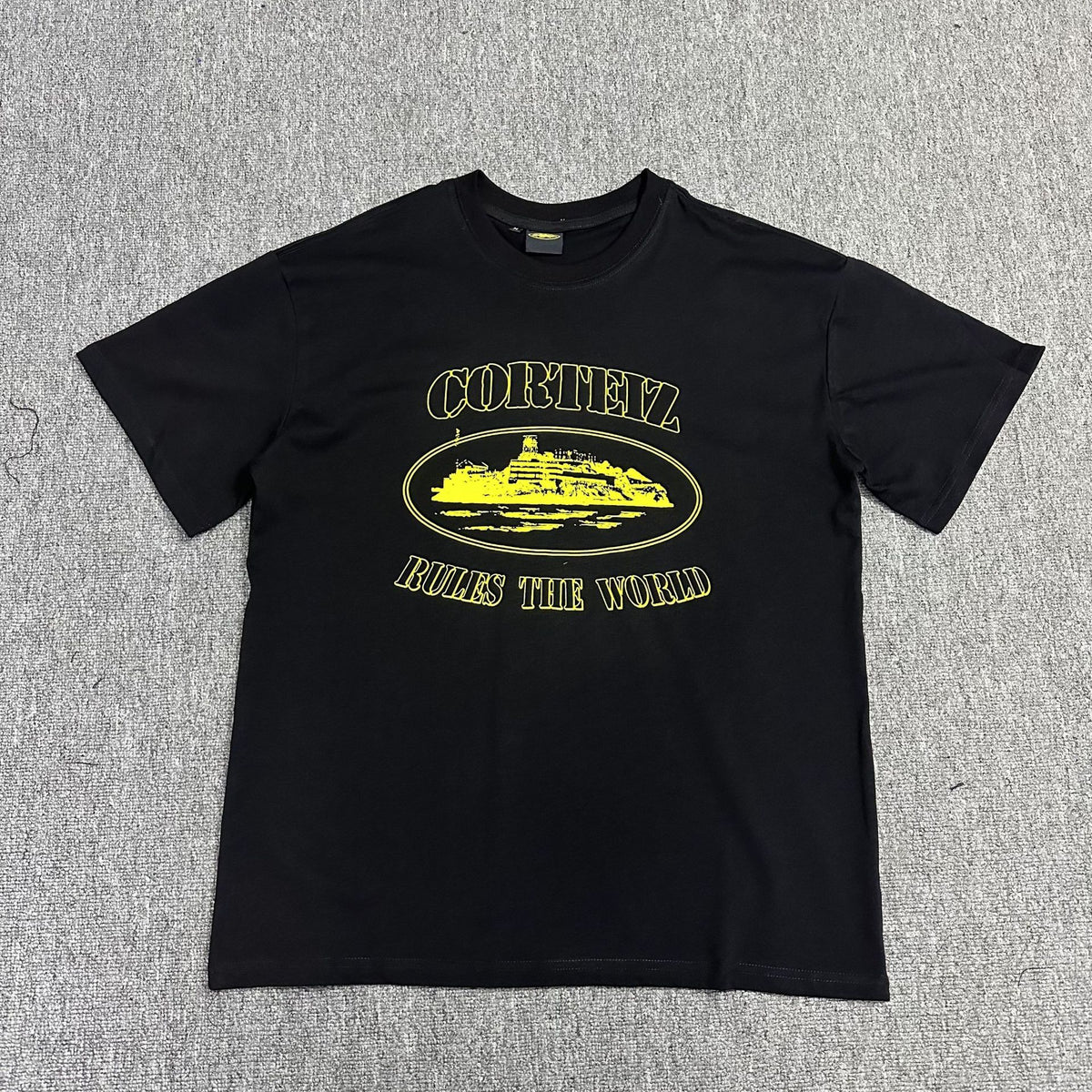 Corteiz Multi‑Logo Graphic Oversized Tee Streetwear Unisex