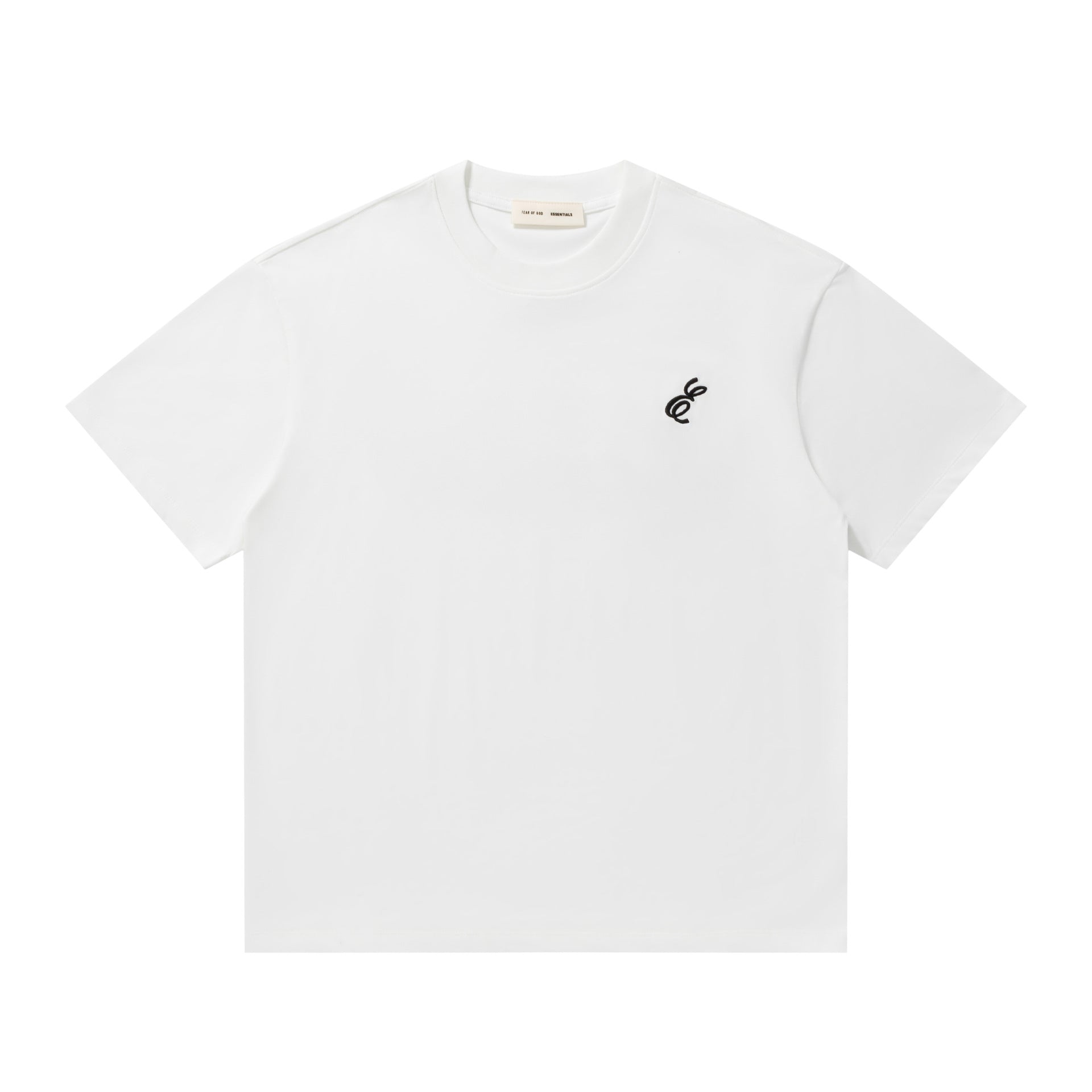 Fear Of God Essentials Script Embroidery Crew Neck Tee Unisex
