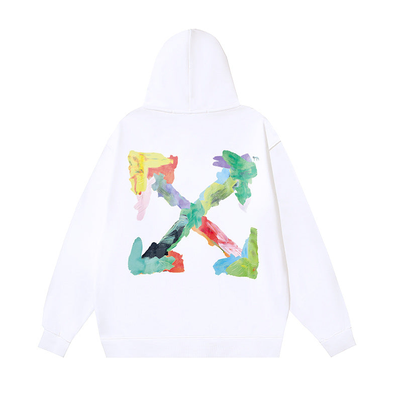 OFF-WHITE Caravaggio Angel Hoodie Heavyweight Streetwear Unisex