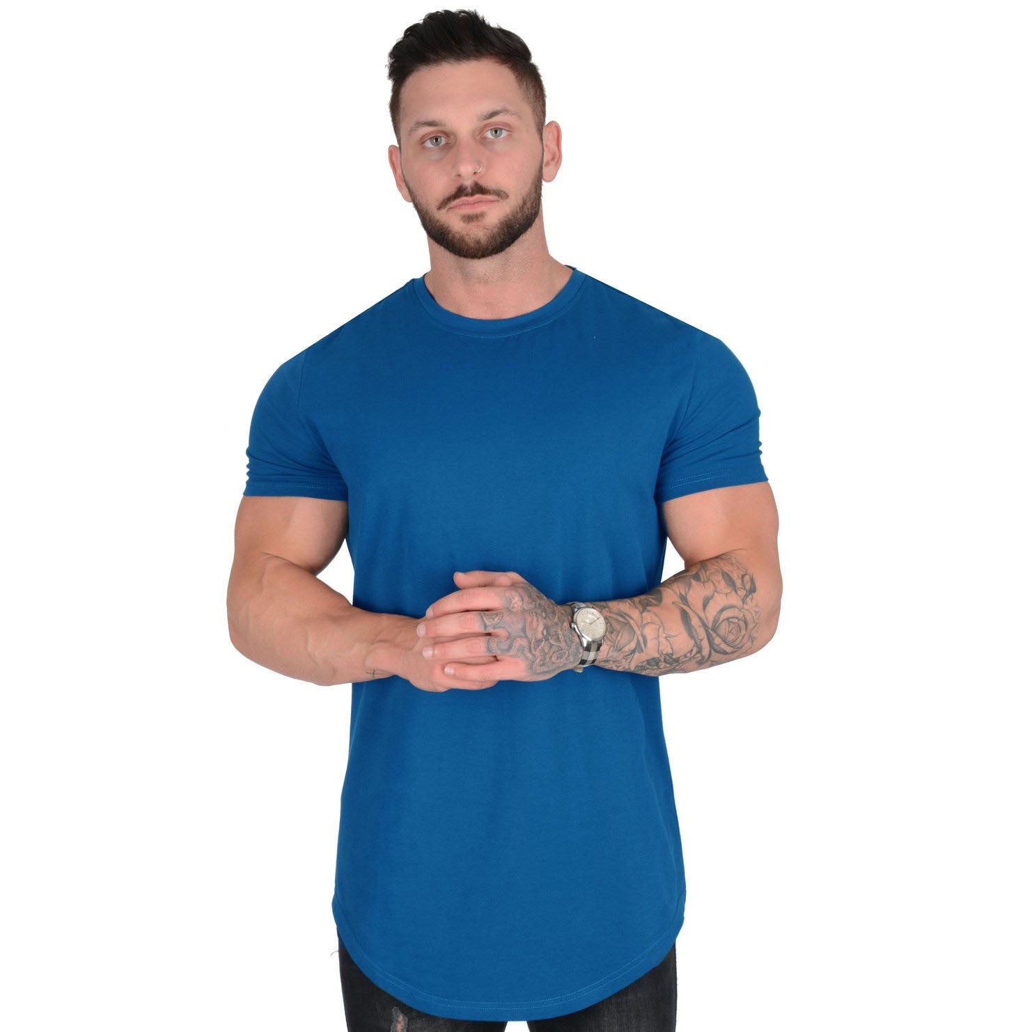 YOUNGLA 402 Perfect Tee - Scallop Bottom
