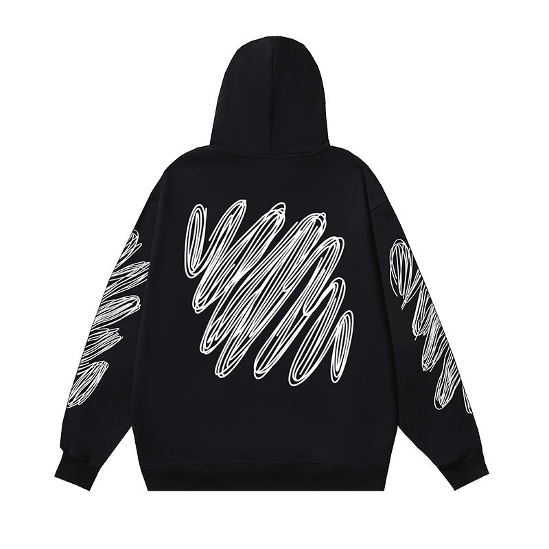 OFF-WHITE Caravaggio Angel Hoodie Heavyweight Streetwear Unisex