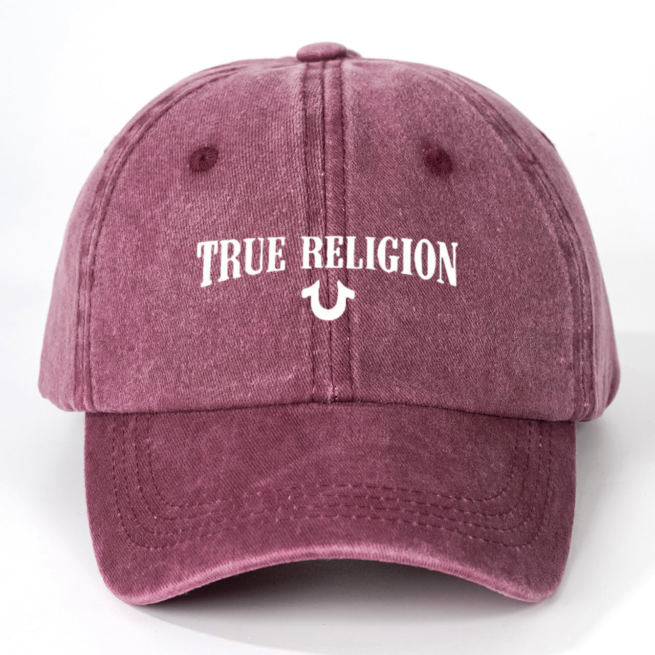 Vintage Washed True Religion Horseshoe Dad Hat