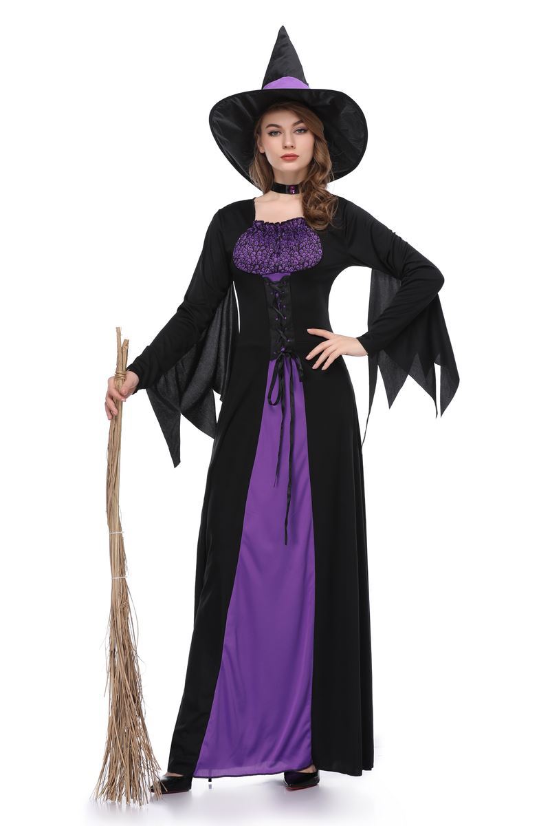Halloween Women Gothic Witch Vampire Reaper Dress Multiple Styles