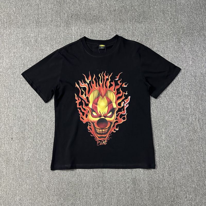 Corteiz Logo Letter Print Crew Neck Short Sleeve T‑Shirt Unisex