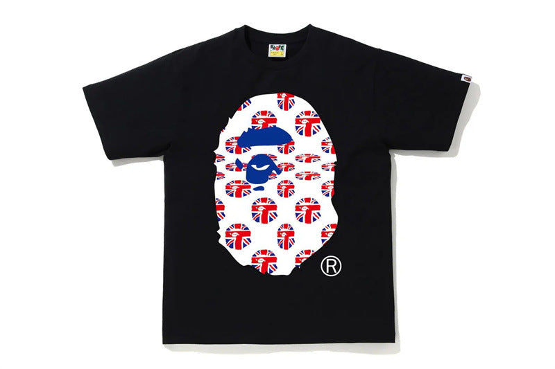 Bape Ape Head Shark Baby Milo Multi‑Print Heavyweight Tee Multi‑Style