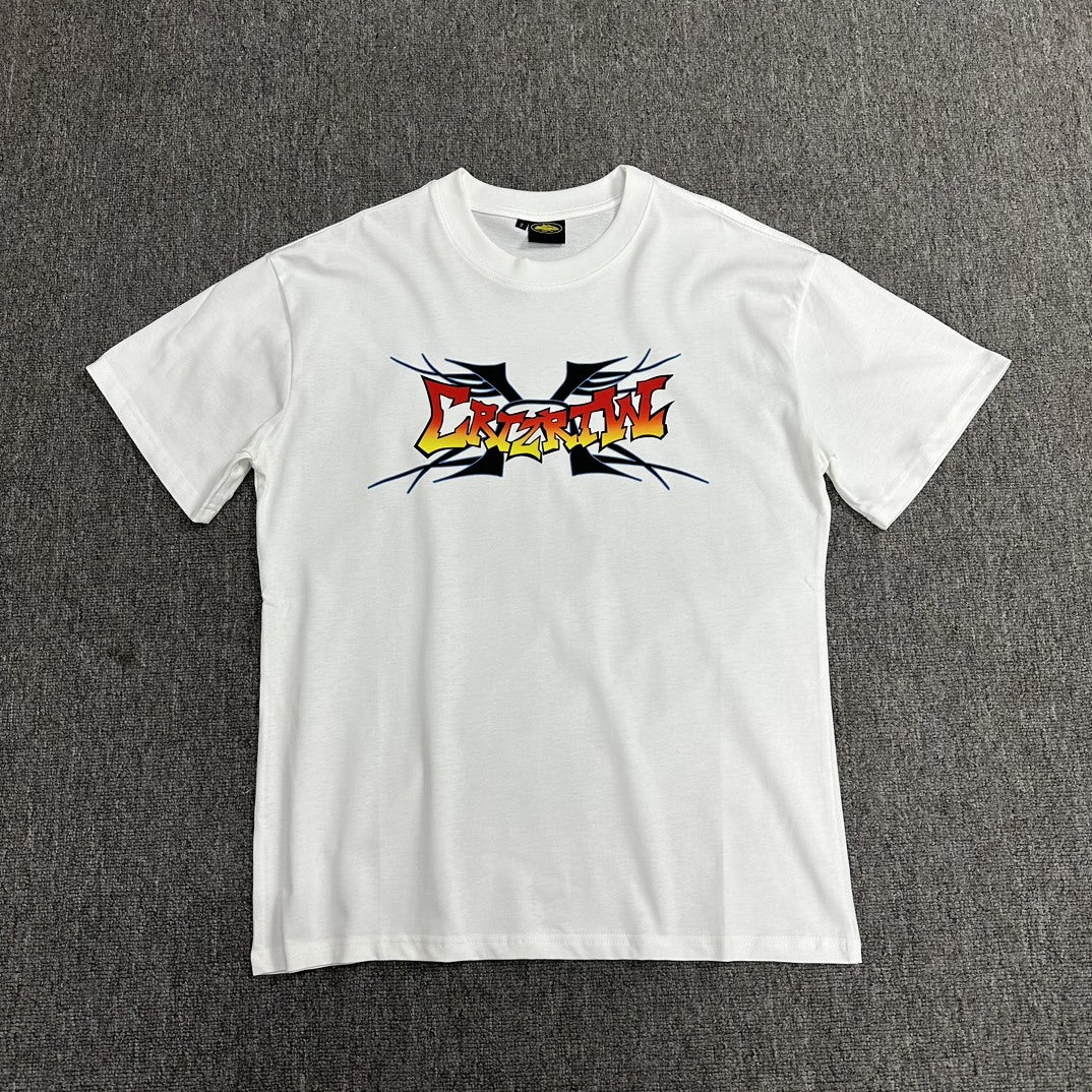 Corteiz Multi‑Graphic Print Crew Neck Short Sleeve T‑Shirt Unisex