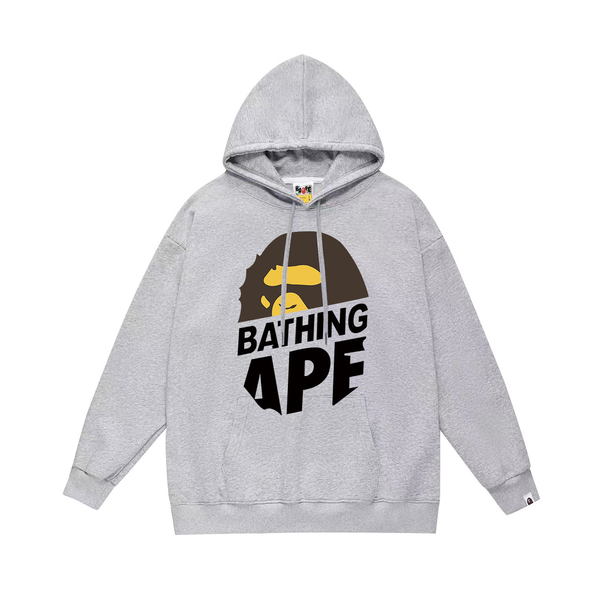 Bape Camo Ape Head Graphic Vintage Washed Oversized Hoodie Streetwear