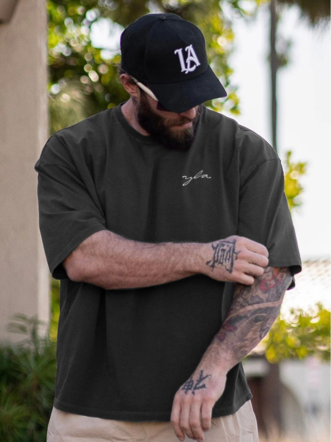 YOUNGLA 464 Skyline Super Sized Tees