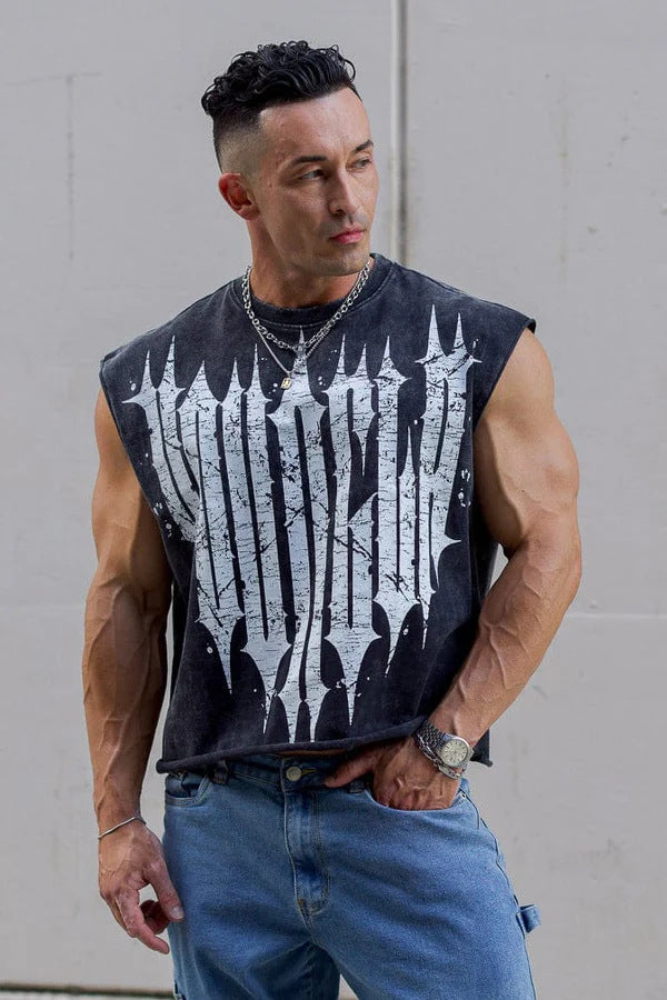 YOUNGLA 3021 Revenge Crop Cut-Offs