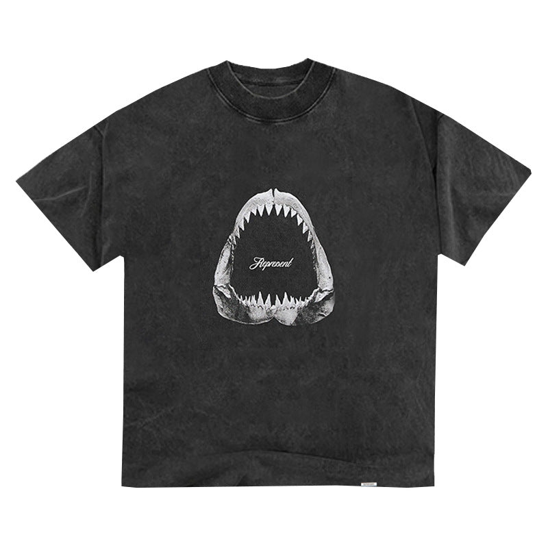 Represent Vintage Washed Graphic Short Sleeve Tee Streetwear Unisex