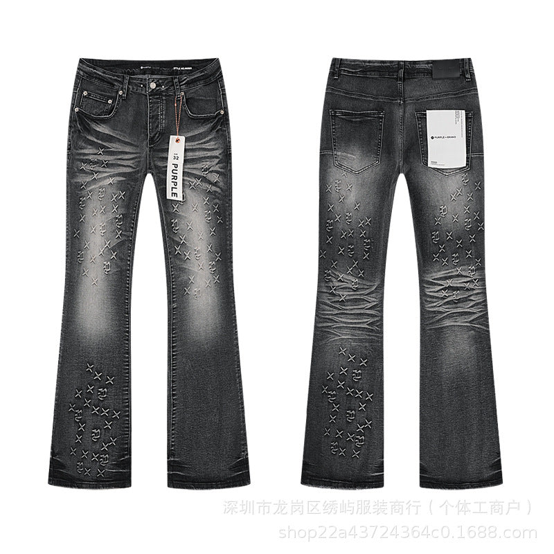 Purple Brand American Street Casual Denim Jeans Unisex
