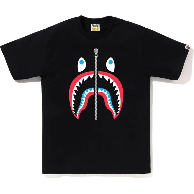 Bape Ape Head Shark Baby Milo Multi‑Print Heavyweight Tee Multi‑Style
