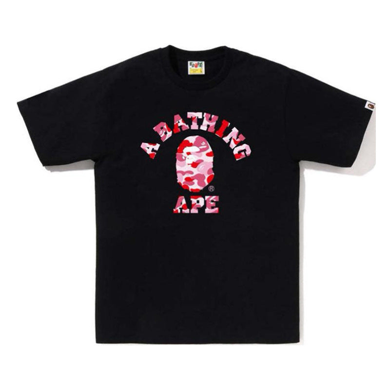 Bape Ape Head Graphic Short Sleeve Tee Streetwear Unisex