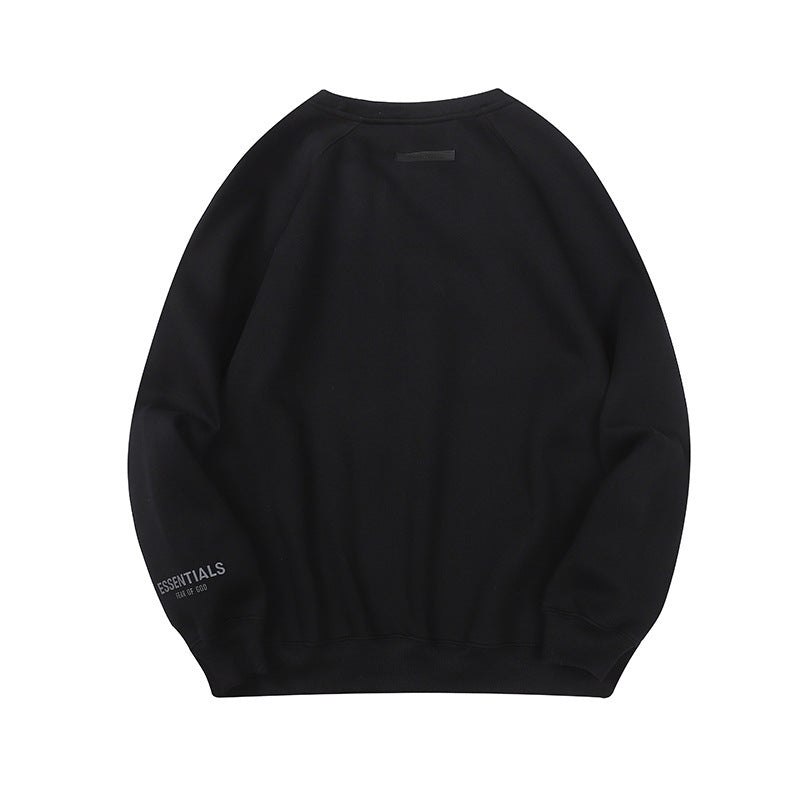 Fear of God ESSENTIALS Small Logo Crewneck Sweatshirt Chest & Sleeve