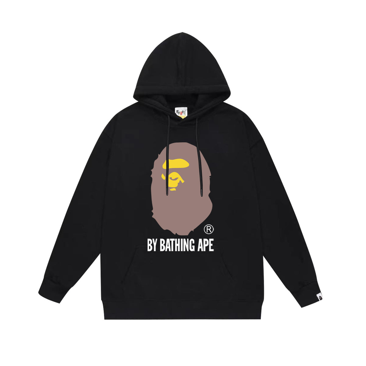 Bape Camo Ape Head Graphic Vintage Washed Oversized Hoodie Streetwear