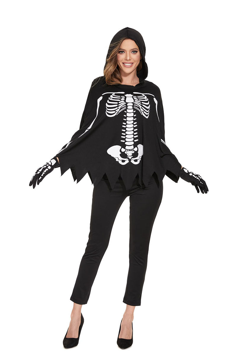 Halloween Men & Women Skeleton Ghost Bride Cosplay Couple Party Sets